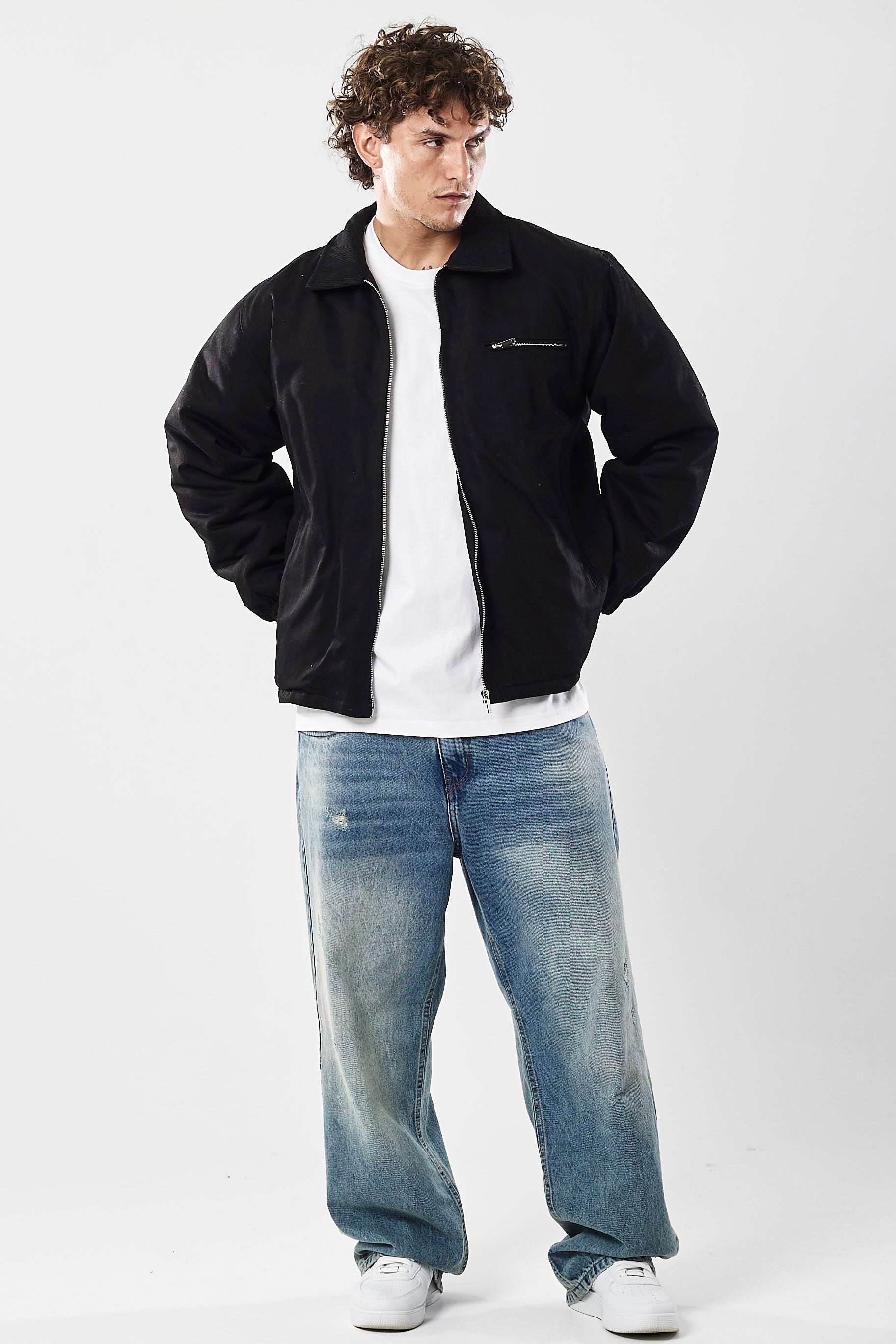 Workwear jacket Black