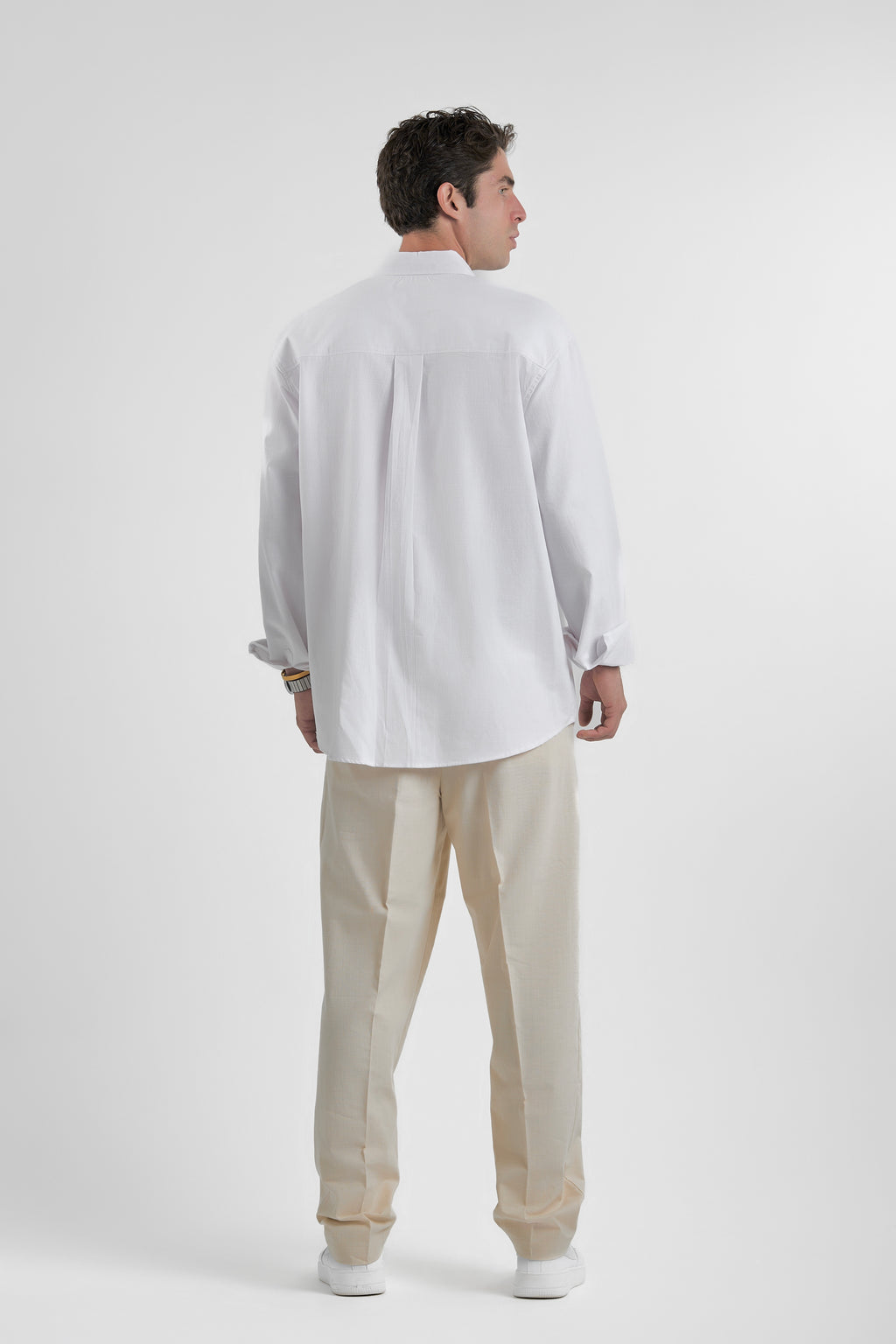 Everyday White Linen Shirt