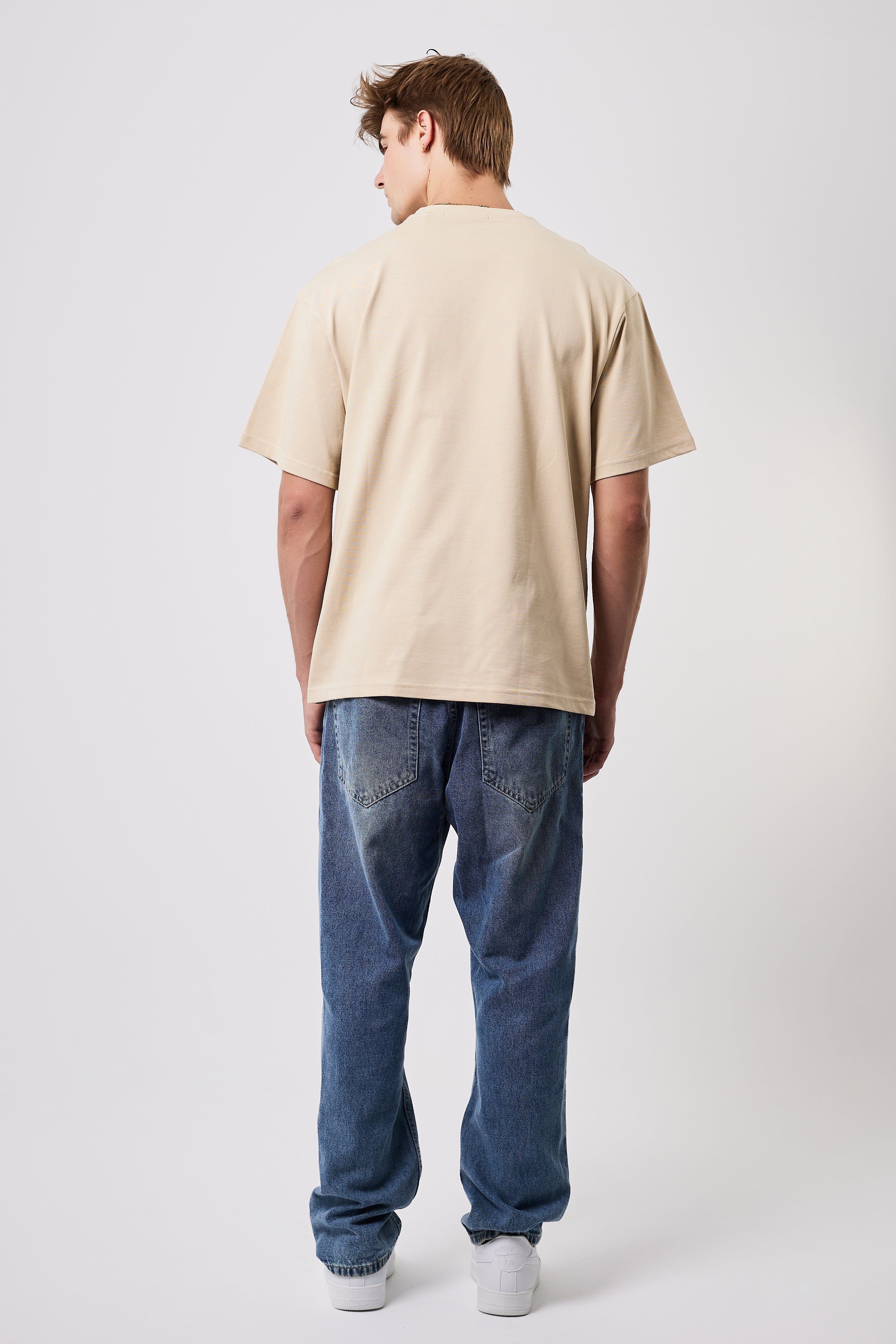EVERYDAY STRAIGHT-LEG JEANS BLUE