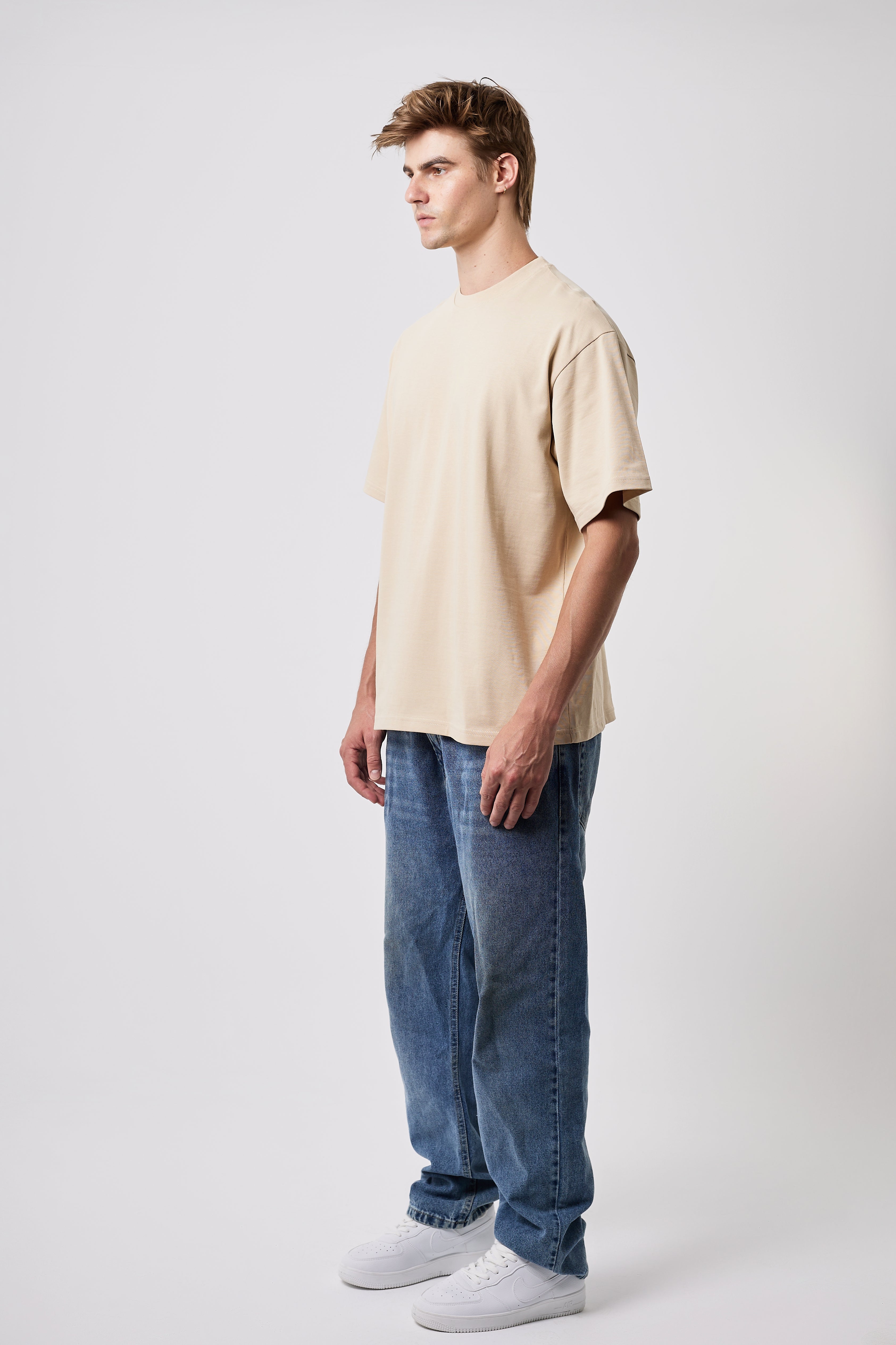 EVERYDAY STRAIGHT-LEG JEANS BLUE