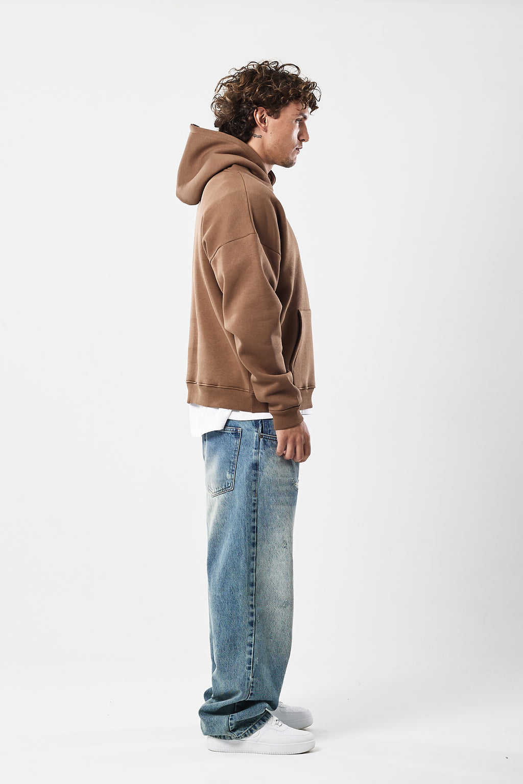 Everyday hoodie v4 coffee brown