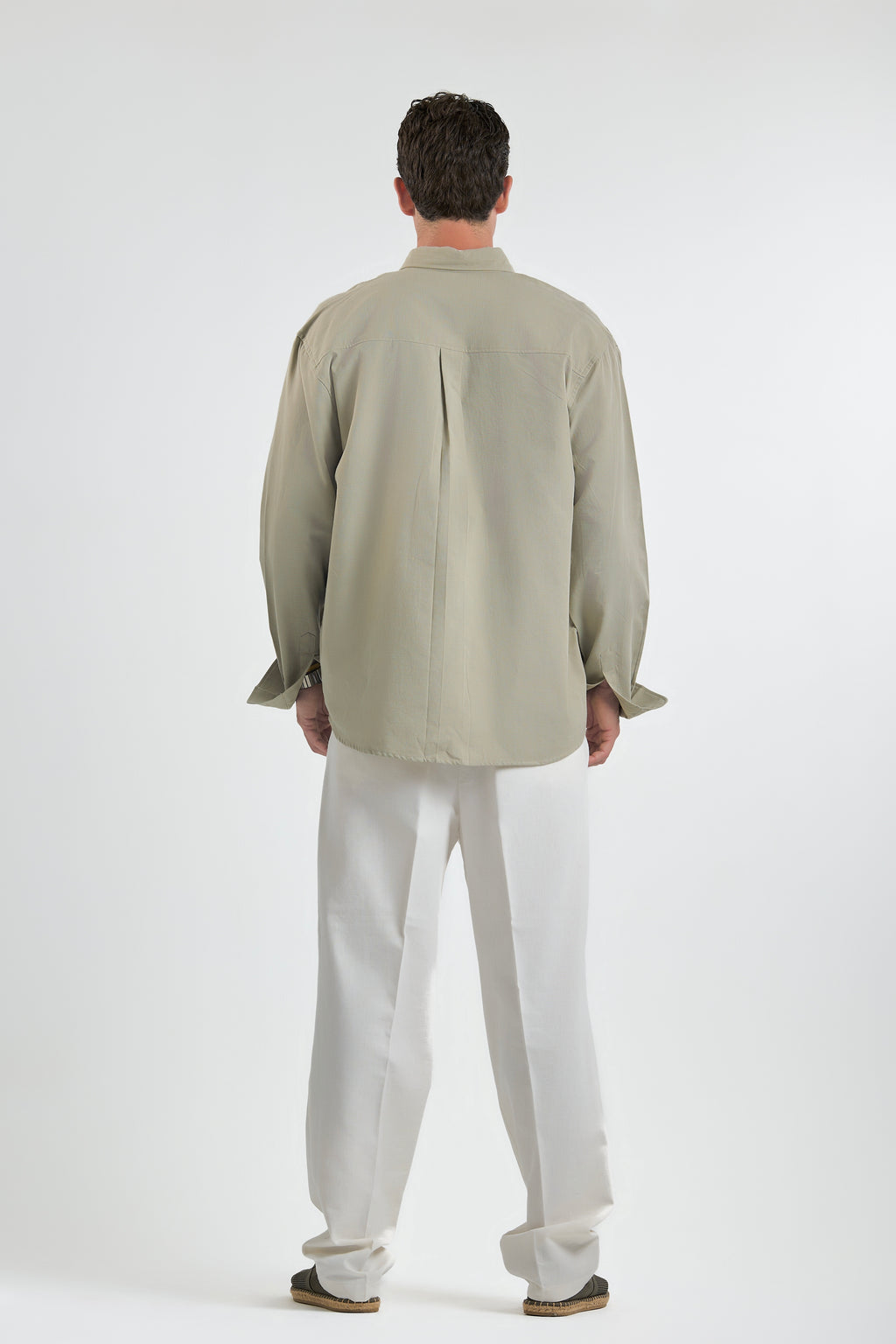 Everyday Desert Sage Linen Shirt