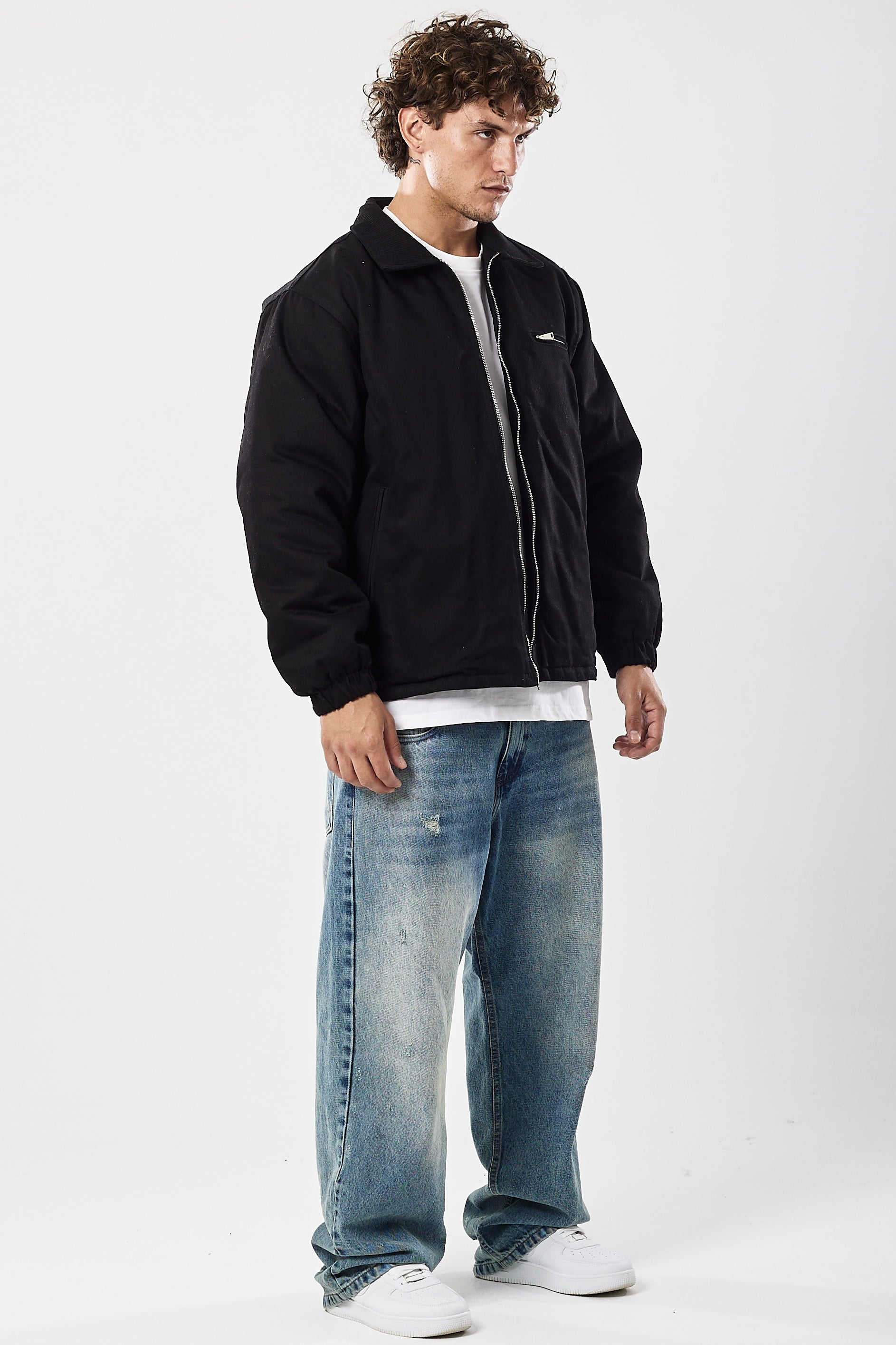 Workwear jacket Black