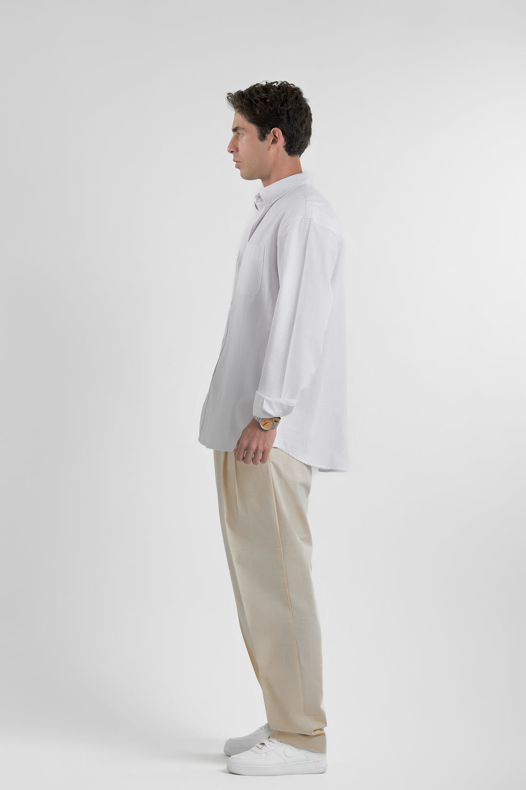 Everyday White Linen Shirt