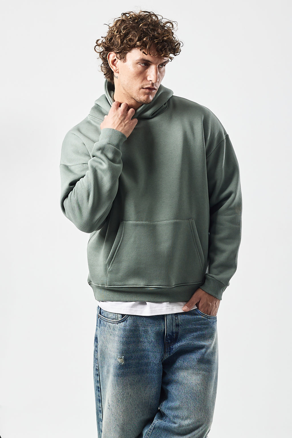 Everyday hoodie v4 Sage Green