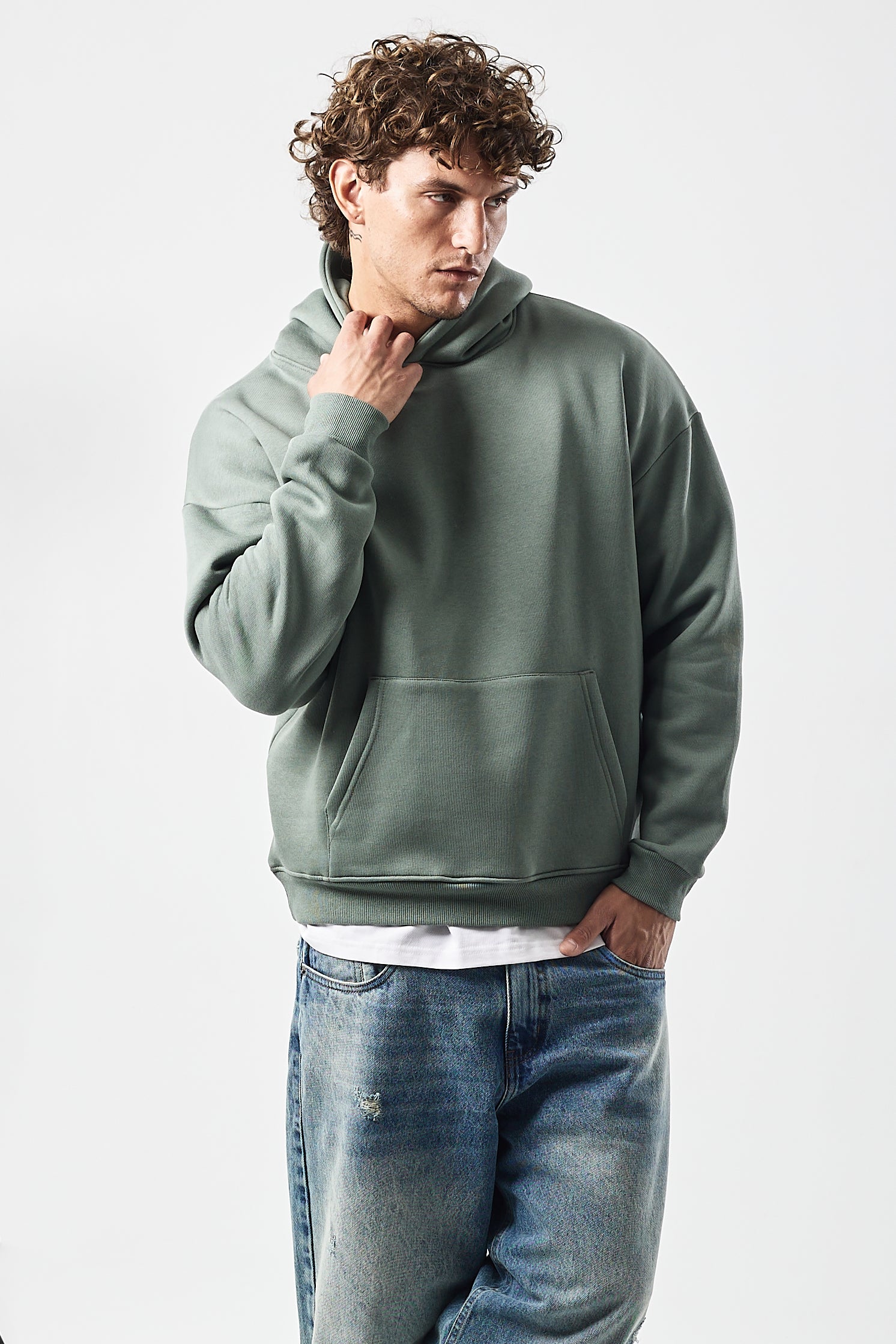 Everyday hoodie v4 Sage Green