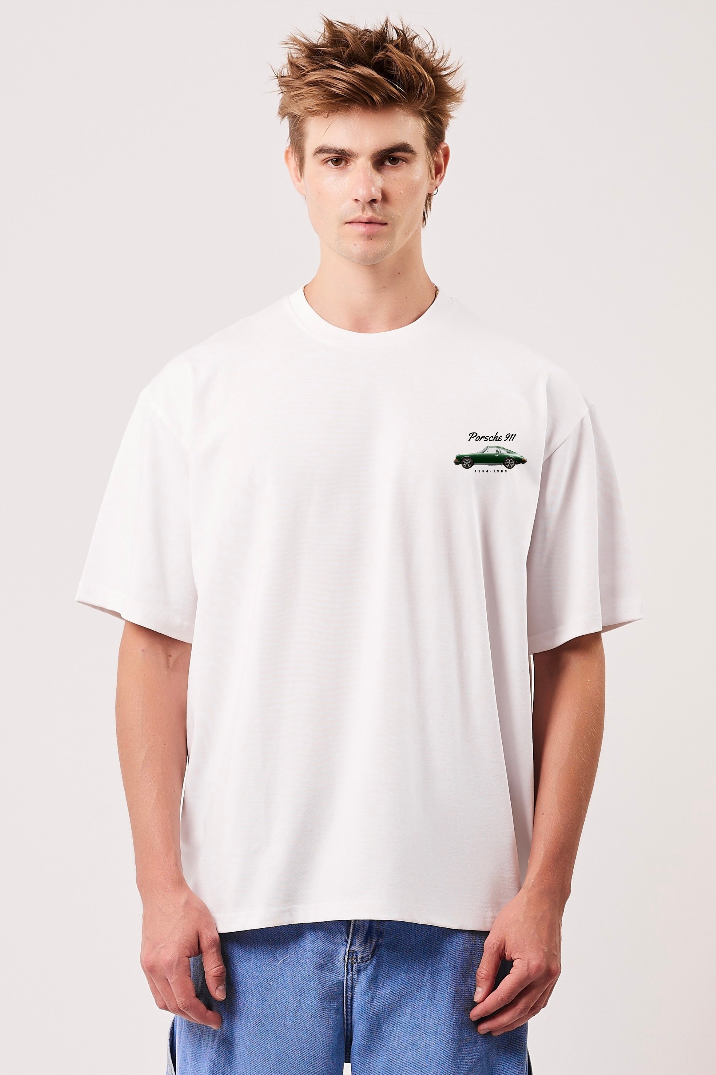 Timeless Drive Vintage-Inspired Oversized Tee
