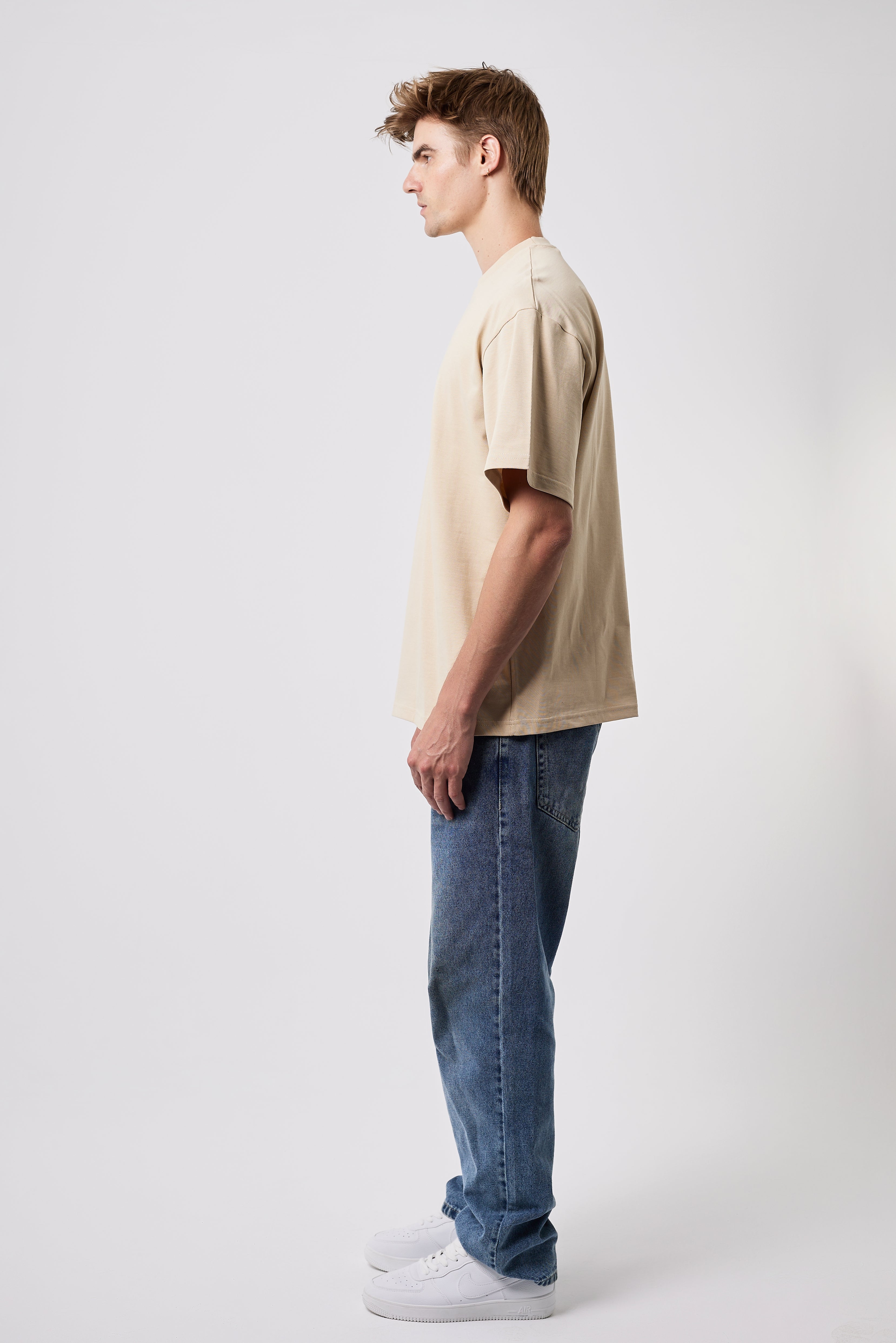 EVERYDAY STRAIGHT-LEG JEANS BLUE