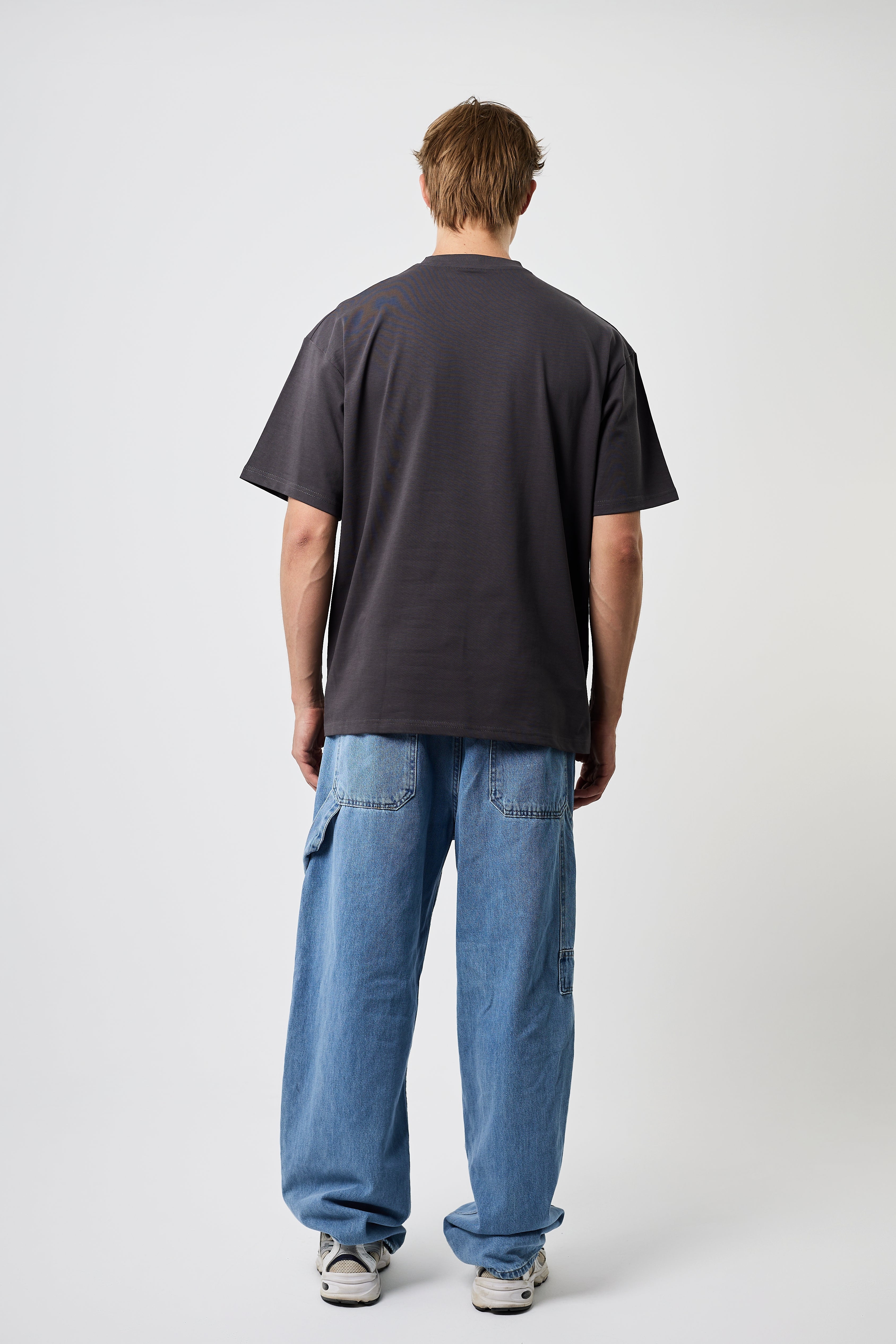 Premium Heavyweight Oversized Tee Dark grey