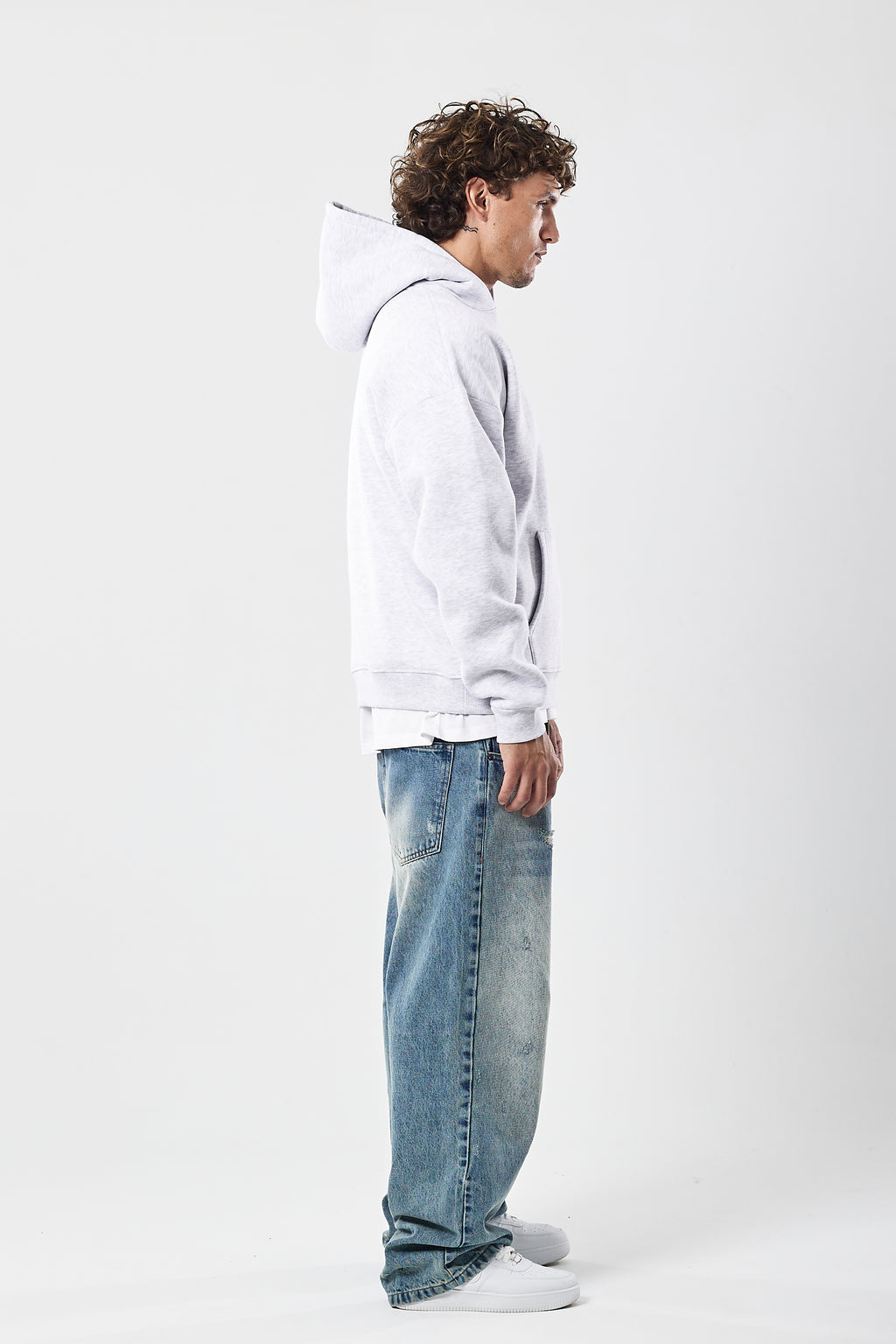 Everyday hoodie v4 Light grey