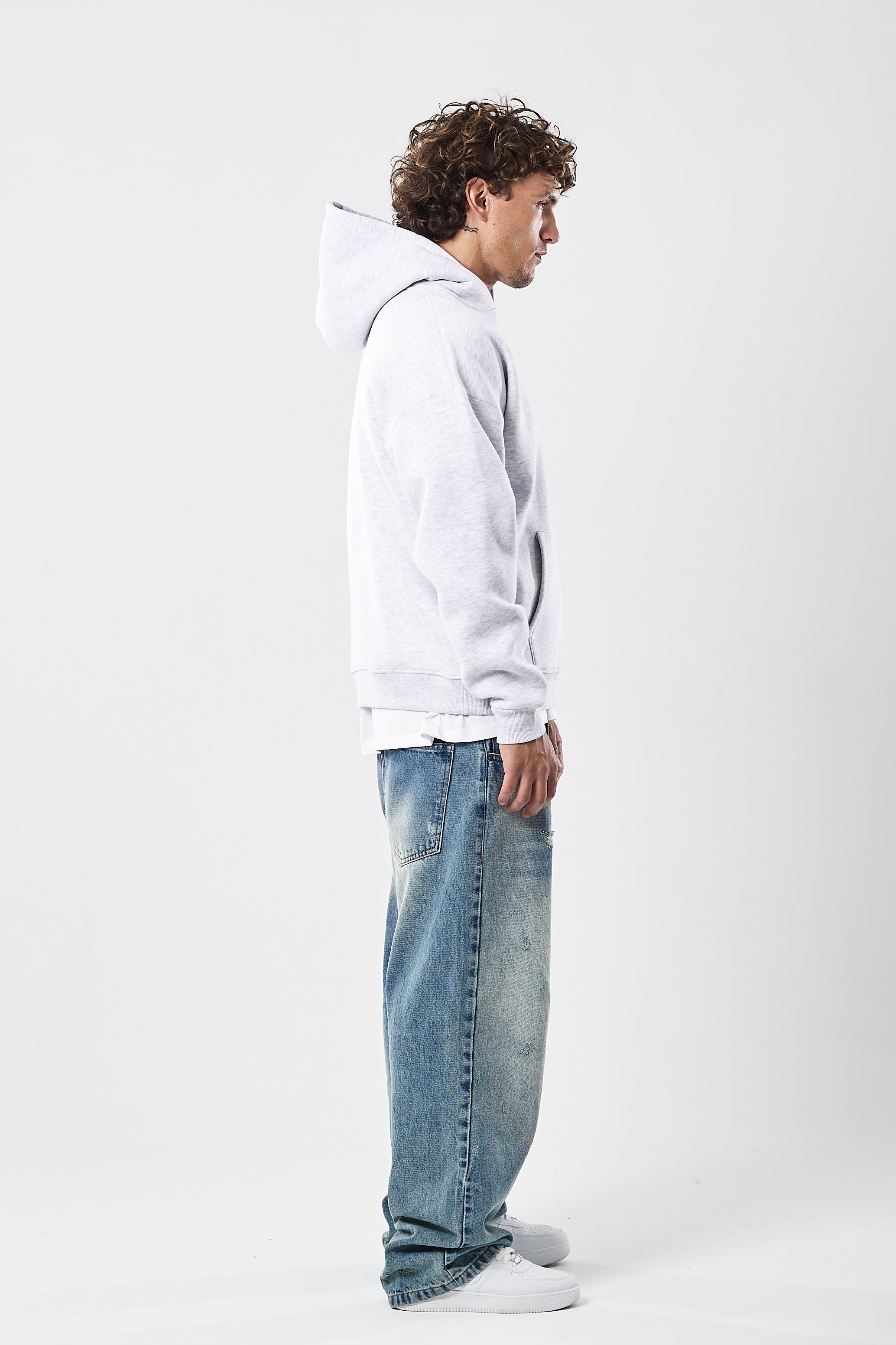 Everyday hoodie v4 Light grey