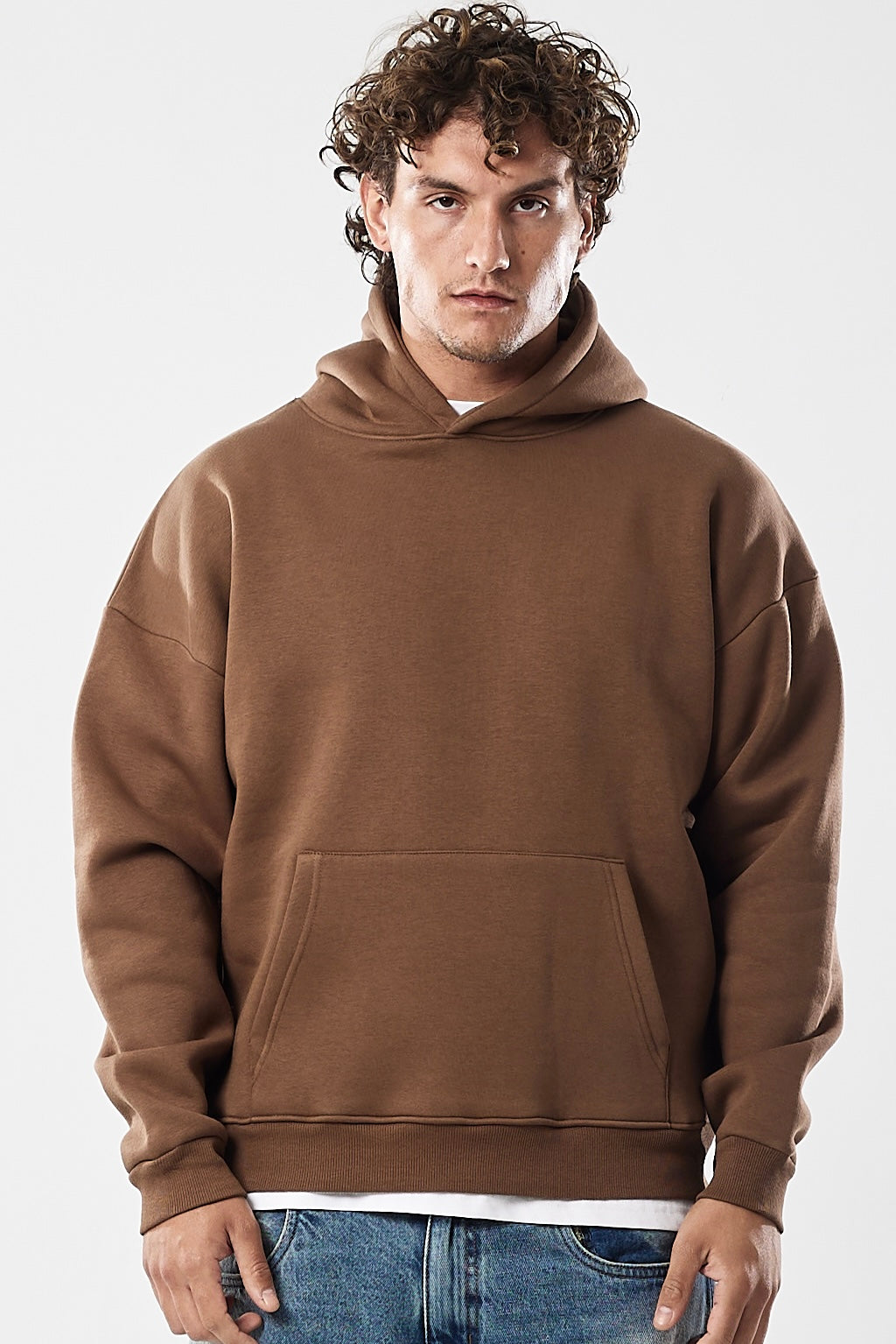 Everyday hoodie v4 coffee brown