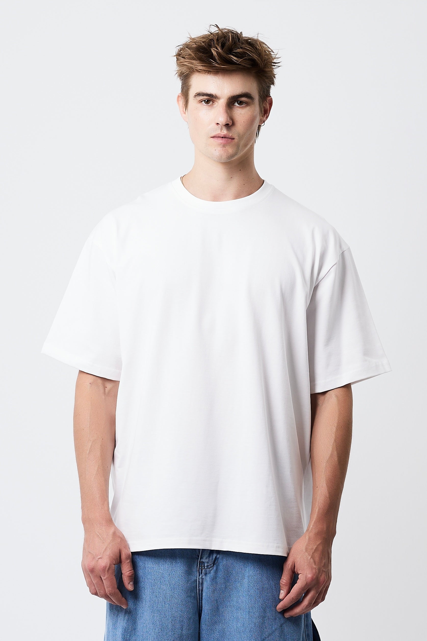 Premium Heavyweight Oversized Tee white