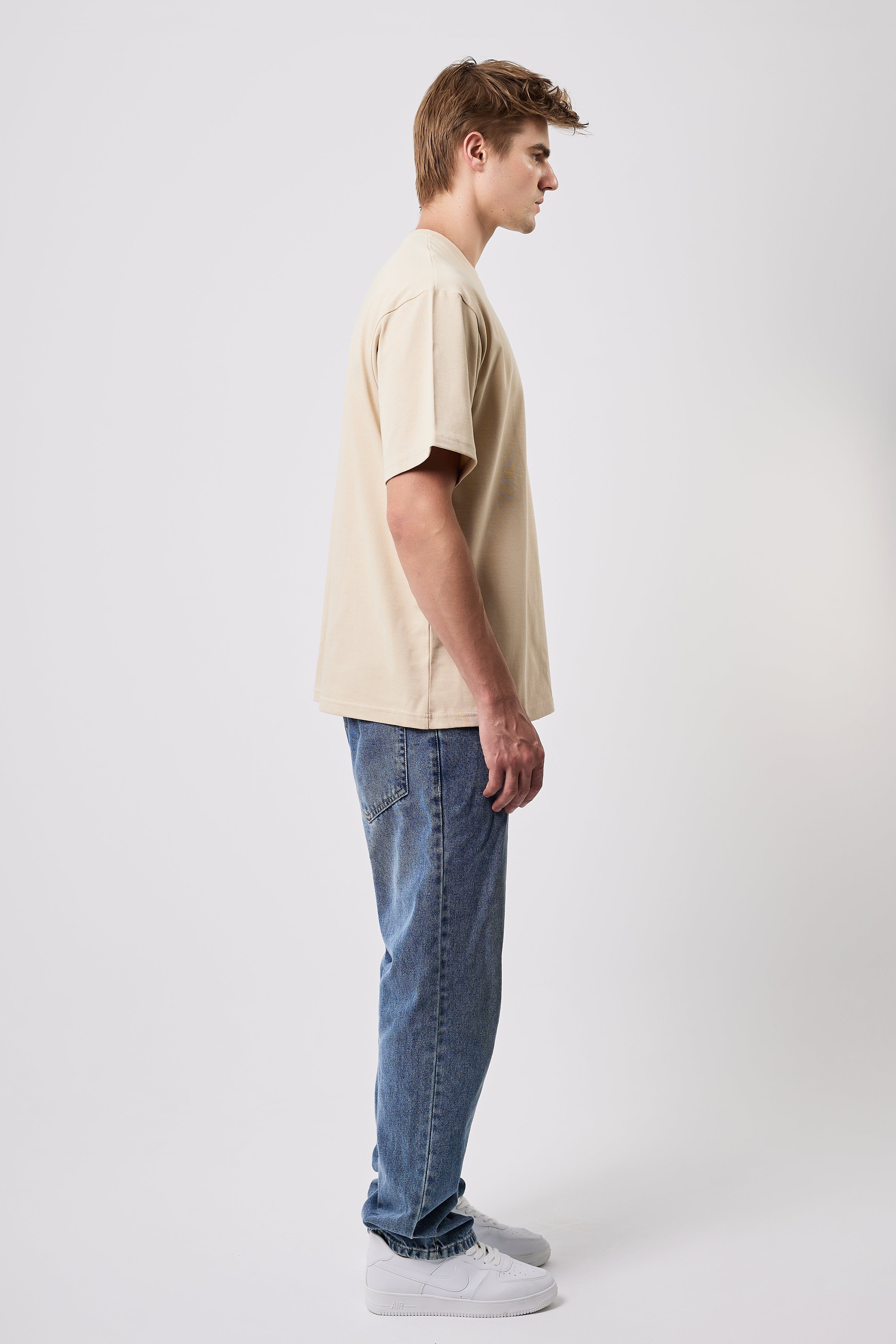 EVERYDAY STRAIGHT-LEG JEANS BLUE