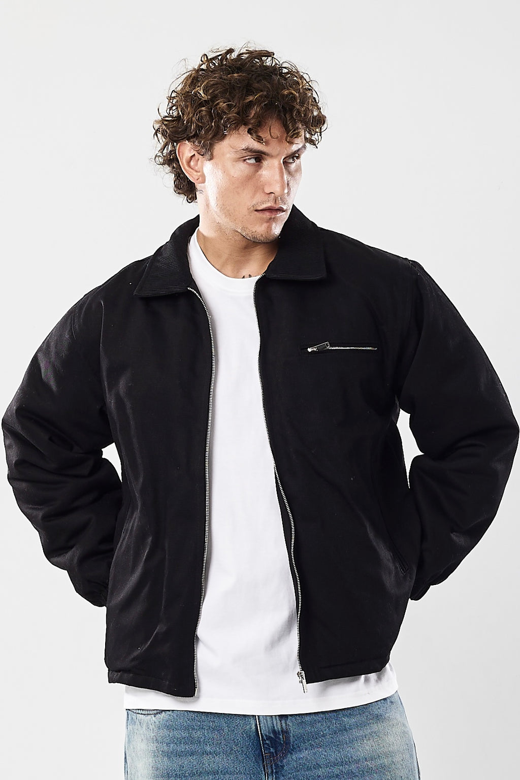 Workwear jacket Black