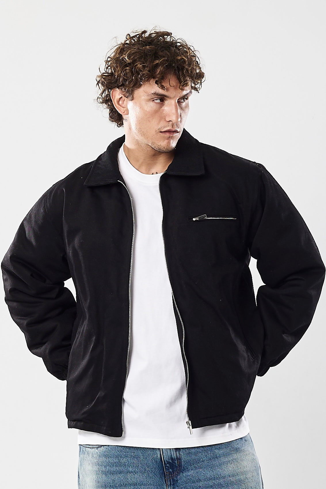 Workwear jacket Black