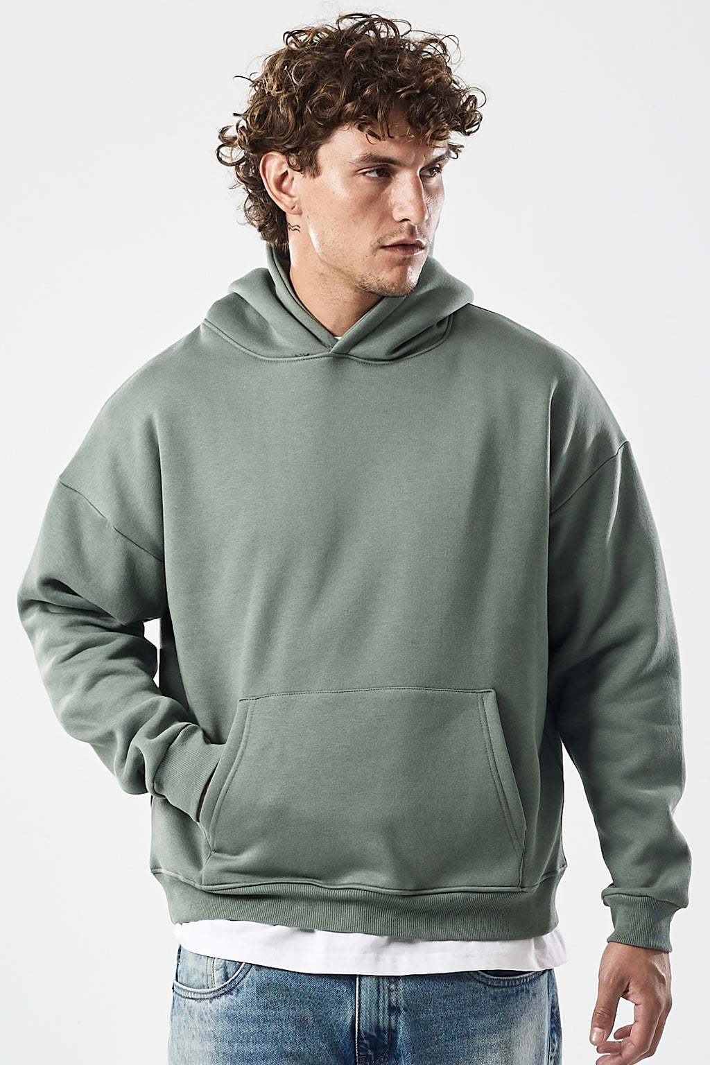 Everyday hoodie v4 Sage Green