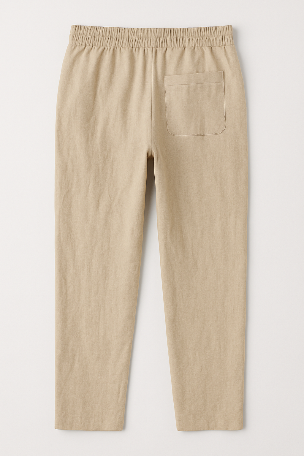 French Light Weight Linen pants beige