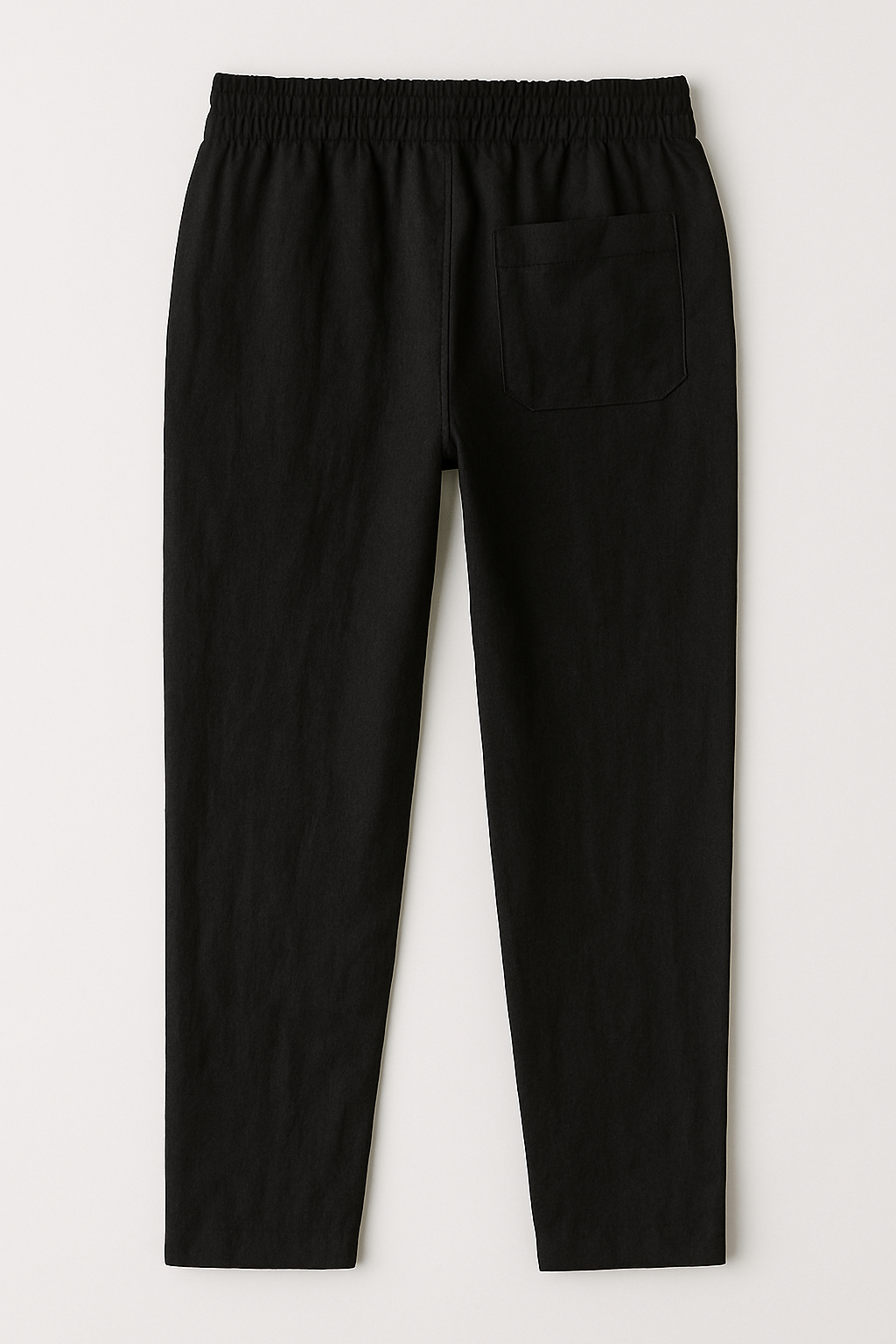 French Light Weight Linen pants black